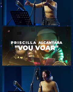 293K views · 4.4K reactions | Ouça agora minha música "Vou Voar", trilha sonora de "A Caminho da Lua" da Netflix! | Priscilla | Facebook