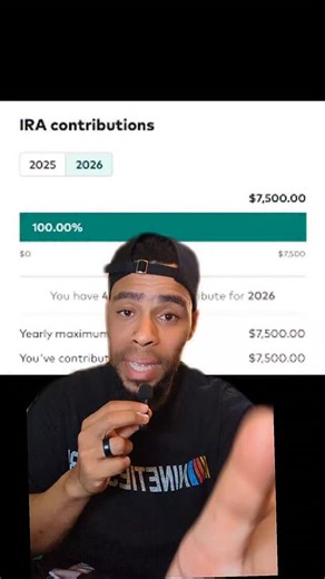 2026 Roth IRA Contribution Limits Explained: How to Max Out $7,500 #rothira #financialfreedom #finacialliteracy #FinancialEducation | Jeff Jeudy