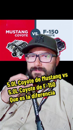 Diferencias entre el 5.0 Coyote de Mustang y F-150