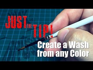 Just the Tip! Create a Wash from any Color