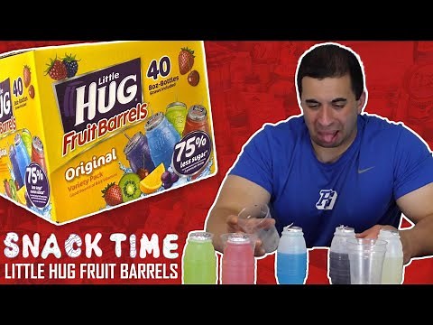 Big Nick Rates Little Hug Fruit Barrels! - SNACKTIME