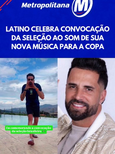 Latino — Chegou a Hora: música da Copa 2026 e vídeo de dança