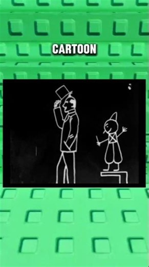 The First Cartoon Ever Created 🤯 #cartoon #shorts #robloxrant