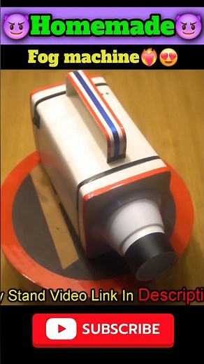 How to make fog machine😈❤️‍🔥😍#shortsfeed​ #trending​ #viralvideo