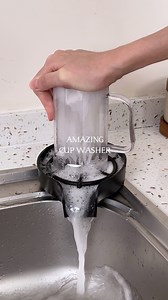 This cup washer I got from Temu is amazing! 😭 No matter what shape your cup is, this gadget can easily clean the dirty cup within several seconds!✨🤩🔎 Click the https://temu.to/m/umqs6ynefjp or search dwu6289 on Temu for this amazing product! #Temu #TemuFinds #Cupwasher | Temu