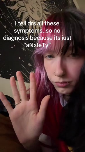 “It’s stress” “it’s anxiety” “bloodwork all came back normal” meanwhile they tested for the bare minimum..I’m tired Also not sure why I didn’t put a finger down for vertigo, but there’s that too.