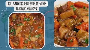 Classic Homemade Beef Stew