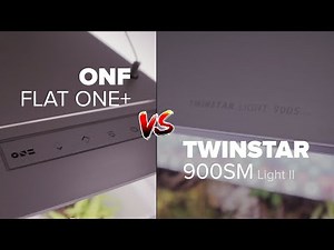 Twinstar VS ONF Flat One Plus LED Planted Aquarium Light Review | 900S 450S 600S 1200S WRGB