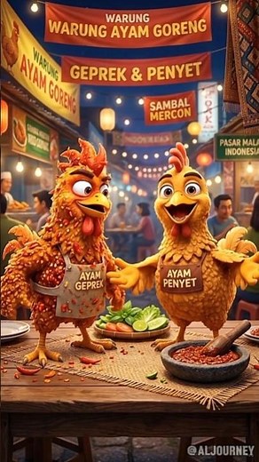 🍗 Ayam Geprek vs. Ayam Penyet: Turns Out the Difference Isn't Just the Sambal🌶️