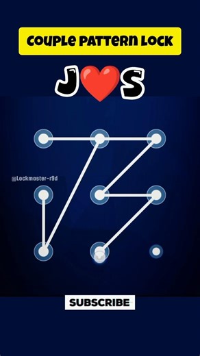 couple pattern lock 😍 #shorts #viral #pattern