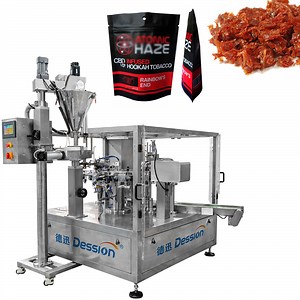 [Hot Item] Easy to Use Shisha Tobacco Vacuum Doypack Filling Packing Machine Shisha Molasses Hookah Pouch Packaging Machine