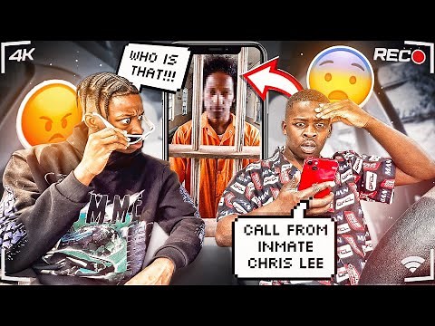 MY EX BOYFRIEND CALLS ME FROM JAIL INFRONT OF MY BOYFRIEND *GETS HEATED *