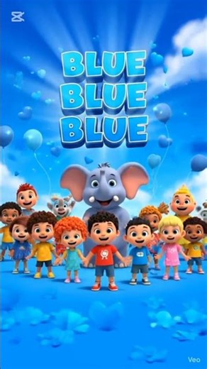 Blue Blue Blue Song! | Fun Color Song for Toddlers & Preschool