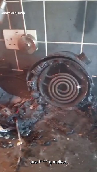 Man gets third degree burns and permanent nerve damage after air fryer explodes