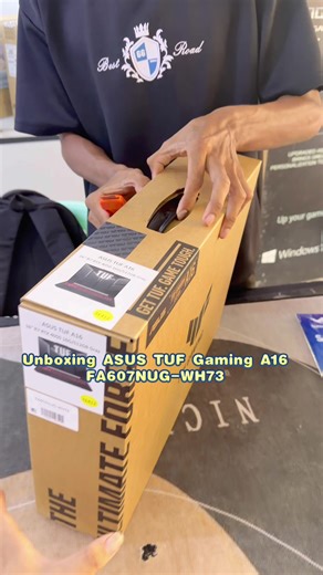 Unboxing ASUS TUF Gaming A16លេខកូដនេះលក់ដាច់ខ្លាំងចា៎សស😘❤️‍🔥អរគុណច្រើនបង ហេង ហេង🤩💥#ellystorecomputer #laptop #computer