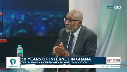 4.1K views · 70 reactions | "The internet began as an ARPA project in advanced countries before reaching us," — Prof. Nii Narku Quaynor shares insights on the origins of the internet and how it came to Ghana. Watch here: https://www.youtube.com/live/FiXyDl8nSJc?si=Y_Iax0bMaFQdiE7m #PointofView with Bernard Avle | Citi TV | Facebook