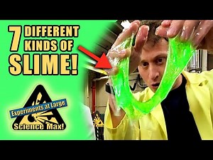 7 Different Kinds of Slime | Science Experiments You Can Do at Home | Science Max #Slime - Videos For Kids