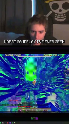 Worst Texture Pack ever... #hypixelskyblock #texturepack #minecraftshorts #funny