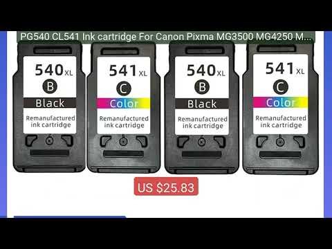 PG540 CL541 Ink cartridge For Canon Pixma MG3500 MG4250 MX375 ... — Hot Deal 2026 | Limited Offer!