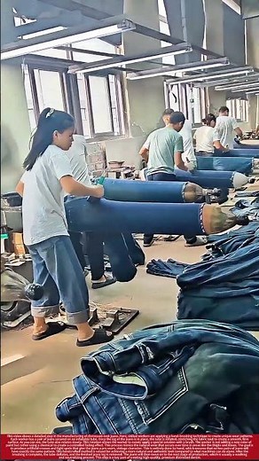 Hand-Brushing Technique in Distressed Jeans Manufacturing