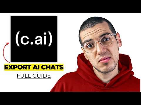 How to Save and Export Your Character AI Conversation History 2026 | Complete Working Guide