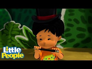 Little People Mini Adventures | Can Koby Be a Good Magician? | Kids Cartoons
