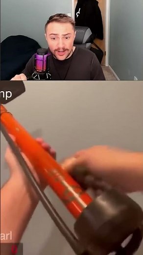 MAN TACTICAL RELOADS RANDOM ITEMS LIKE WARZONE WEAPONS! #shorts #warzone