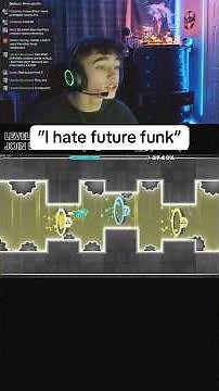 Future Funk is one of the best levels #geometrydash #gd #extremedemon #clips #streamer