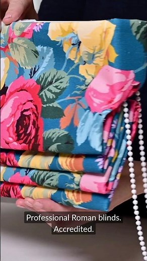 How to make professional Roman blinds, taught by award-winning expert, Victoria Hammond