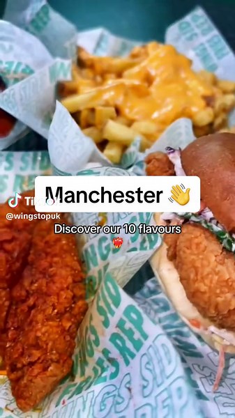 Manchester 📍Discover our menu! Find Wingstop on Deliveroo and order NOW ❤️‍🔥