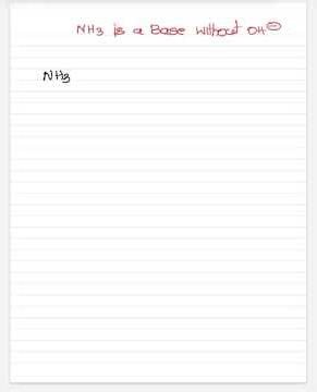 Why NH₃ is a Base Without OH⁻? | Arrhenius Theory