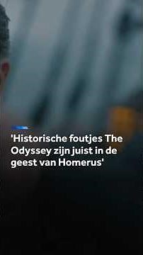 Waarom de 'fouten' in The Odyssey juist kloppen