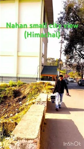 Nahan small city view (Himachal) #dailyvlog #travel #shorts