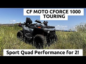 2024 CF Moto Cforce 1000 Touring G3 Review and Test Ride