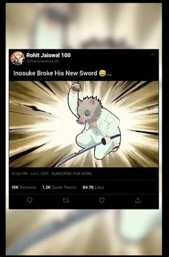 Inosuke Funny Moment#demonslayer#inosuke#anime#shorts