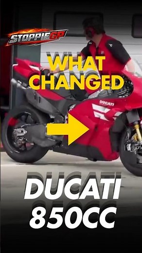 BEHIND-THE-GRID WISDOM! MotoGP 2026 Ducati 850cc Looks Different 🔥 #motogp