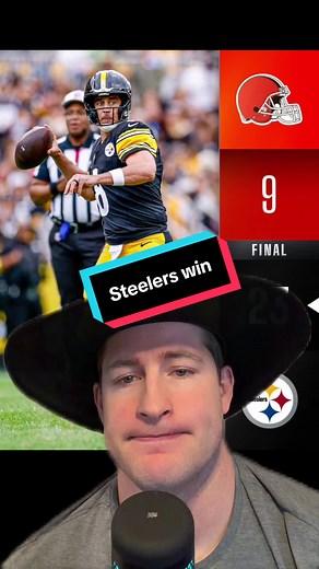 Steelers Win Against Browns: NFL Game Highlights