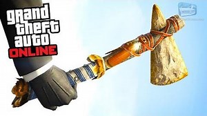 GTA Online - Stone Hatchet Challenge (Red Dead Redemption 2 Weapon)