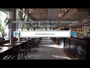 Get a Perfect Interior Design for your Restaurant Now on BuildMost.