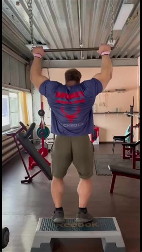 Soviet Chain. - Code: SMAEV1 for all @BuckedUp supplements! - #gymtok #bodybuilding #pullups #andreysmaev
