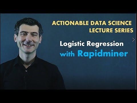 Logistic Regression with Rapidminer