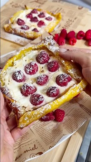 Crispy Rice Paper Berry Tarts (Low Histamine) 🍓✨
