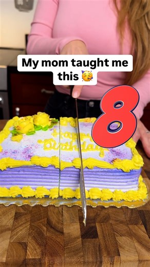 Cake Cutting, Serving & Storing Hacks 🍰 #birthday #hosting #cakelover | Randy & Mandy