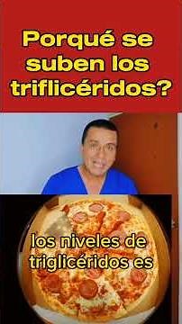 Factores que elevan los triglicéridos en sangre