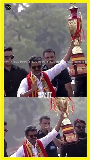 வெற்றி கோப்பையுடன் Thalapathy Vijay 🔥| Tirunelveli | TVK Road Show | Jananayagan | Whistle