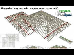 The easiest way to create complex truss rooves Tutorial