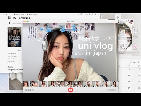 first day of uni👩🏻‍💻: life in japan, grwm + vlog | waseda univeristy