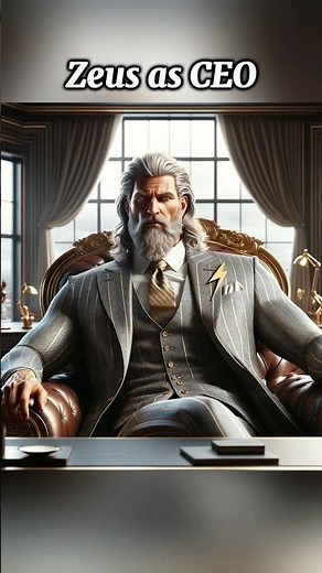 AI Reimagines Greek Gods as CEOs 🏛️👔 #Shorts