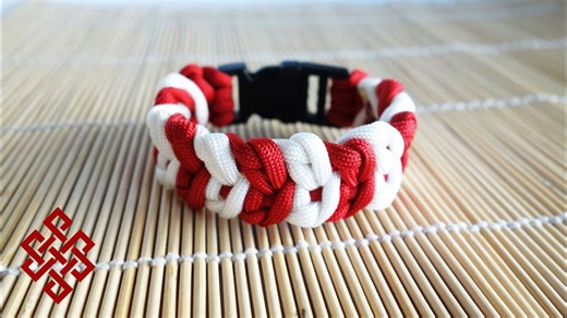 How to Make a Cupid's Belt Paracord Bracelet Tutorial