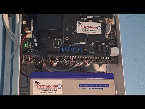 instalacion alarma Hikvision AX HYBRID PRO